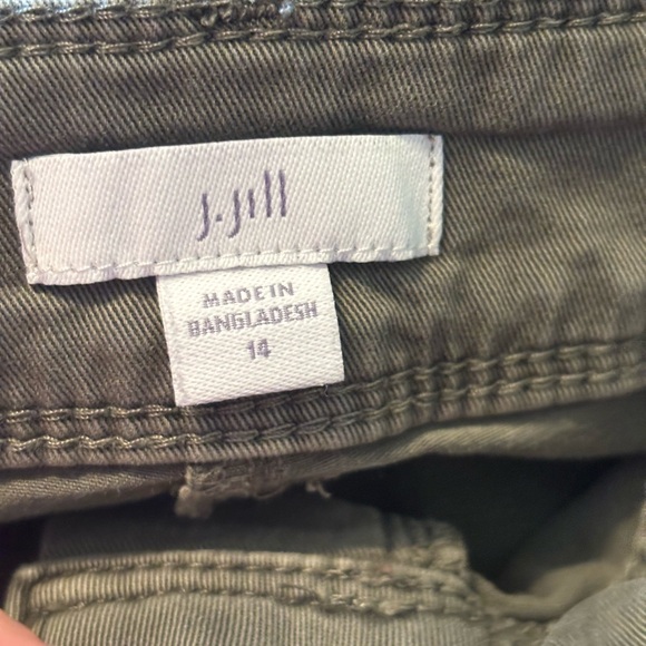 J Jill shorts twill cotton blend size 14 - Picture 4 of 5